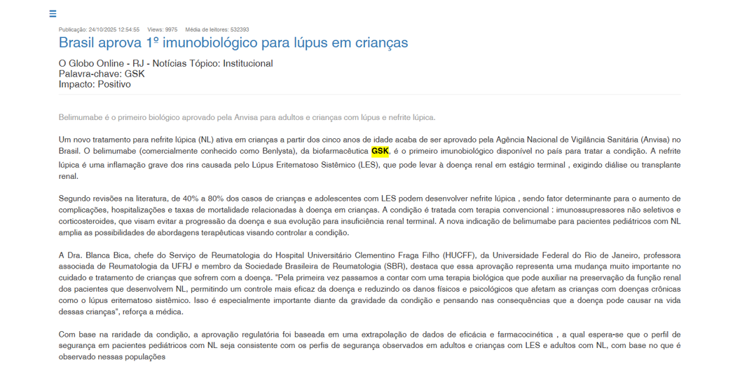 2 Brasil Aprova 1º Imunobiológico Para Lúpus Em Crianças