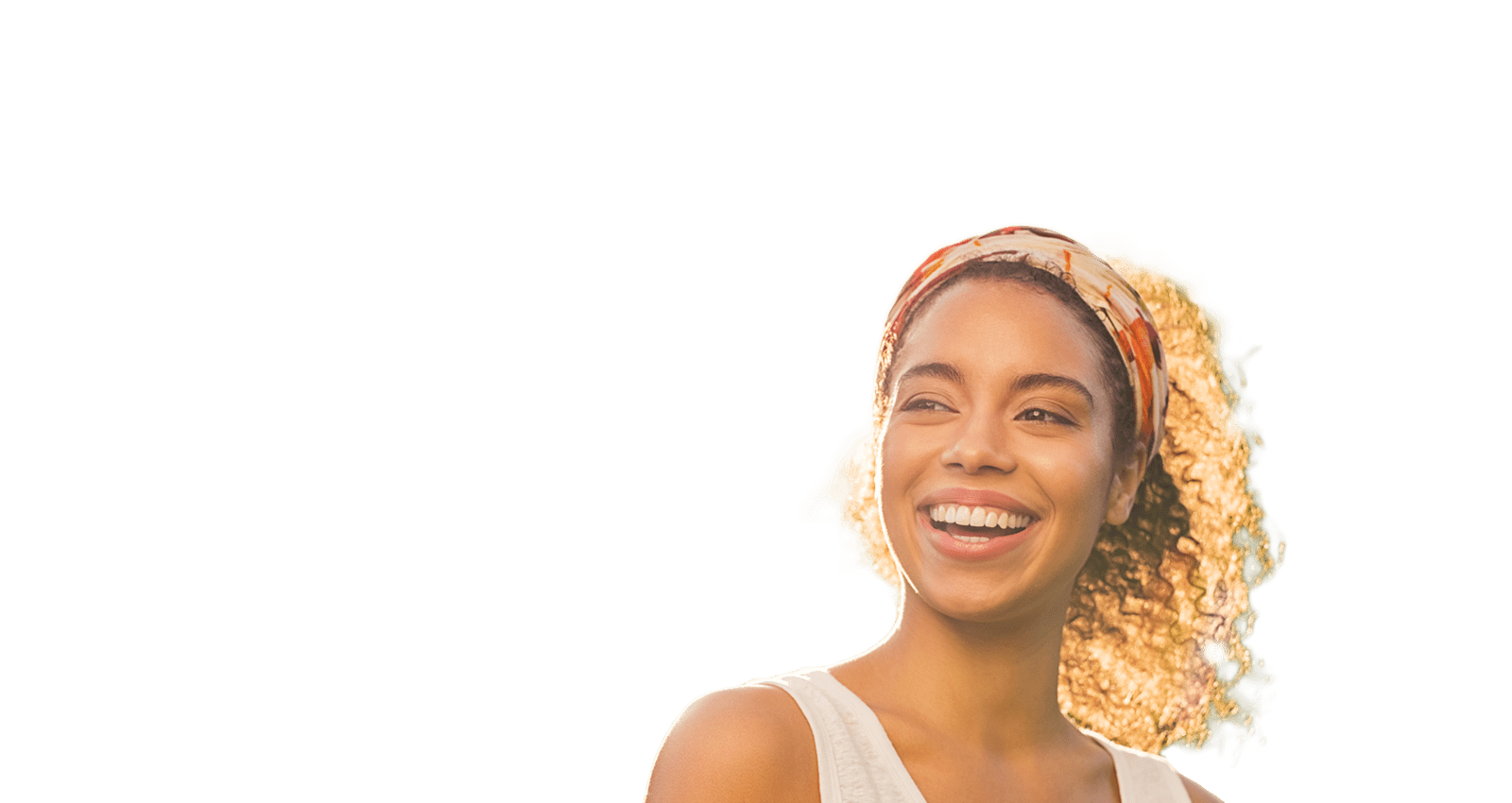 Mulher sorrindo