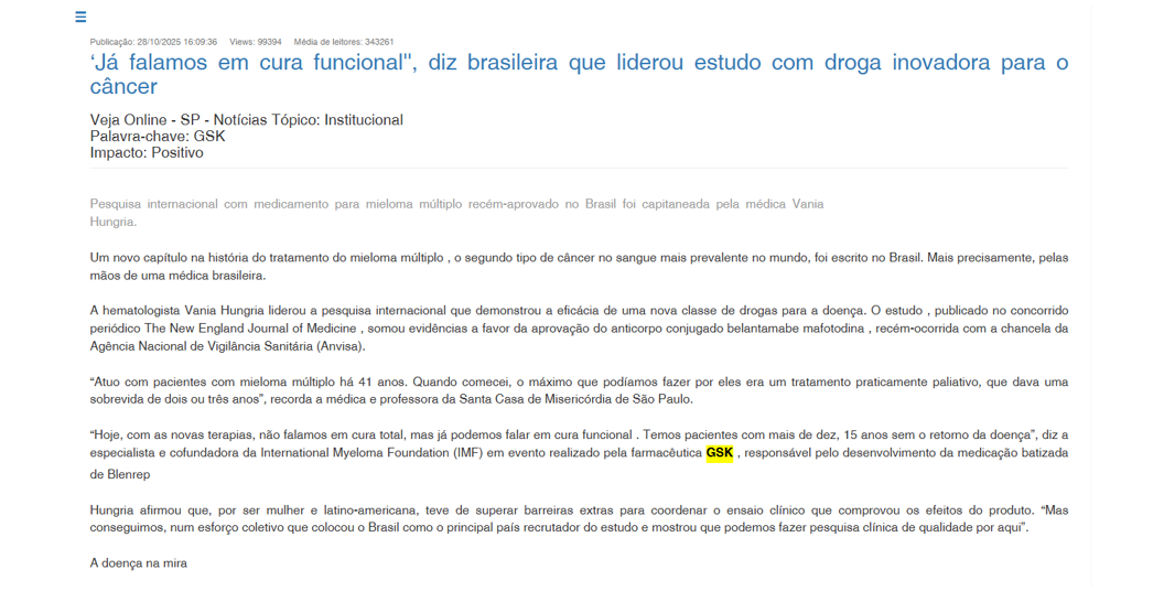 1 ‘Já Falamos Em Cura Funcional'', Diz Brasileira Que Liderou Estudo Com Droga Inovadora Para…