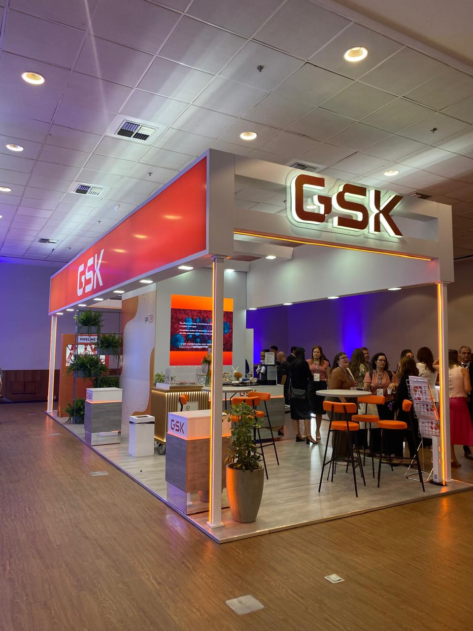 Imagem STAND GSK Evento