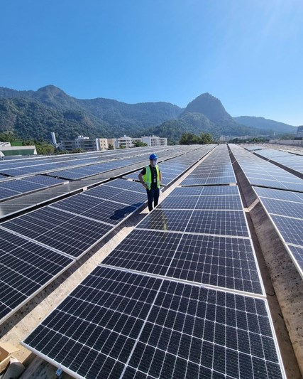 usina fotovoltaica GSK Brasil página responsabilidade.
